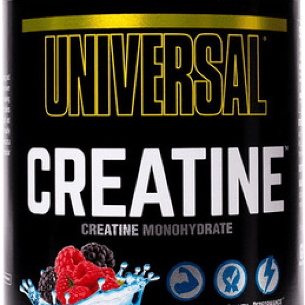 CREATINE MONOHIDRATADA UNIVERSAL 500 GR SABOR BLUE RASPBERRY