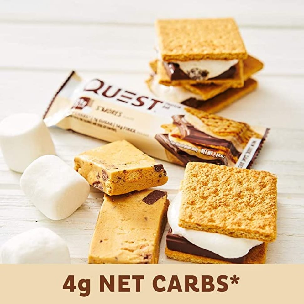 QUEST BARRITA PROTEICA - S´MORES X 60 GR.
